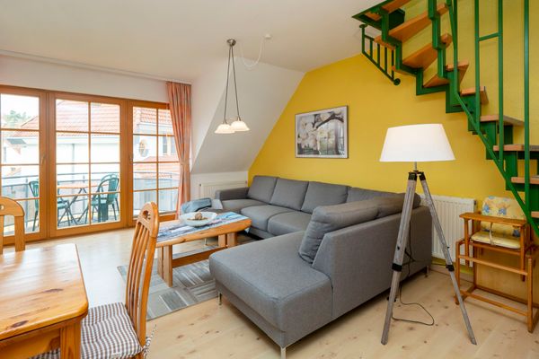 Ferienpark Freesenbruch Wohnung 1.5 - Amber Ostseeheilbad Zingst - Wohnbereich
