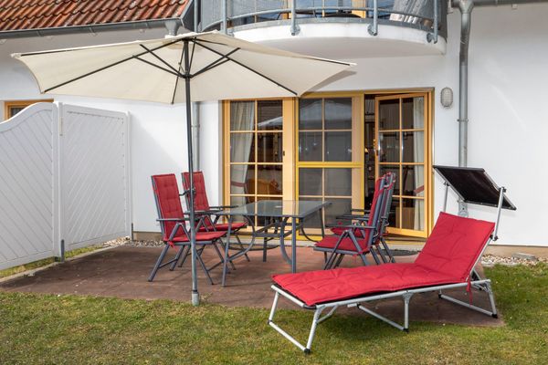 Ferienpark Freesenbruch Wohnung 4.1 - Boddenkiker Ostseeheilbad Zingst - Terrasse