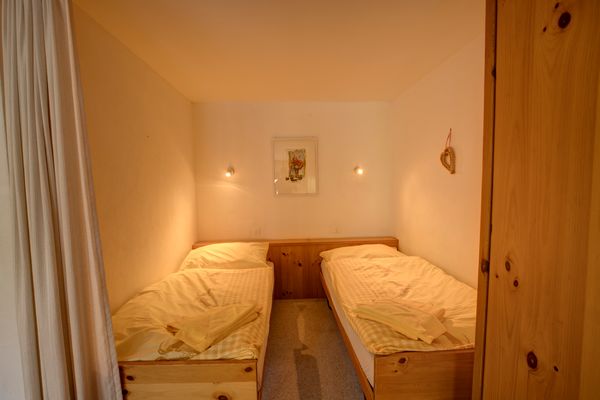 Chesa Munteratsch 1 1/2-Zimmerwohnung 509 Typ D Silvaplana - Living room