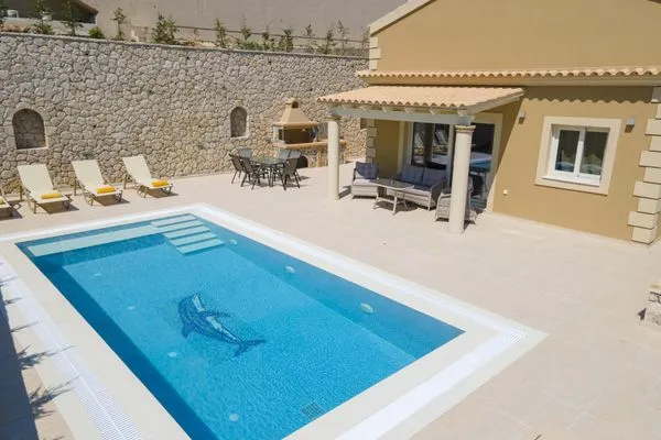 Pool  Villa Korfiatissa