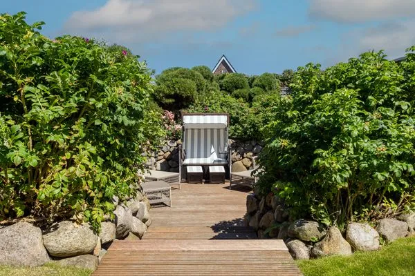 Garten  Das Reet Strandhaus