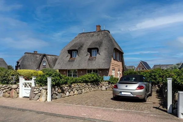 Fassade / Eingang  Das Reet Strandhaus