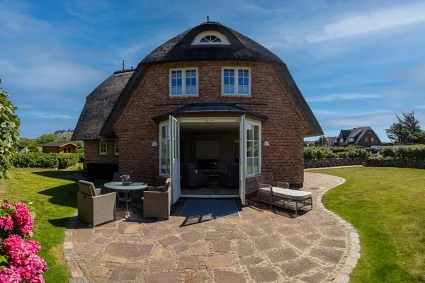 Terrasse  Das Reet Strandhaus