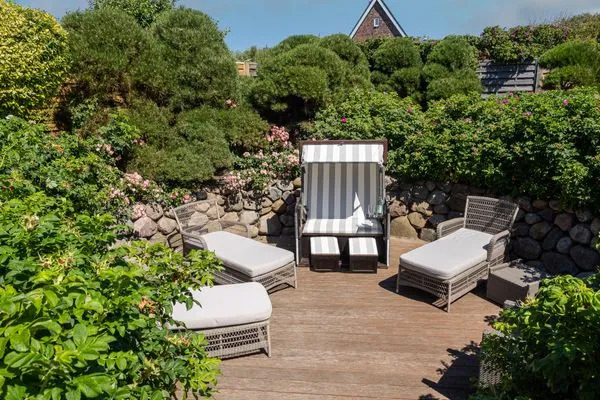 Terrasse  Das Reet Strandhaus