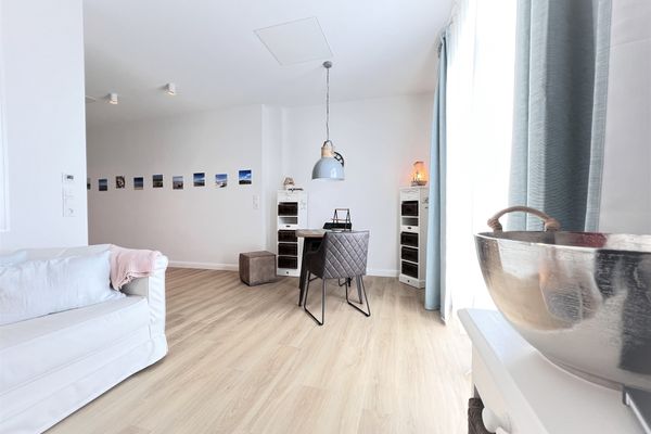 Haus Alexandra Ferienwohnung 8 Dat Büdche Wangerooge - Hell und freundlich. So soll es sein.