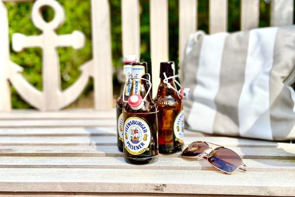 Dünenhaus Ferienwohnung - De Düün Dree Wangerooge - Plopp und zisch.