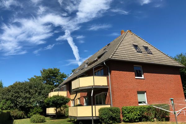 Ferienwohnung am Damenpfad Wangerooge - Ansicht Friedrich-August-Straße