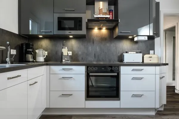 Küche / Küchenzeile Ferienanlage Pfeiffer Haus Strandrose