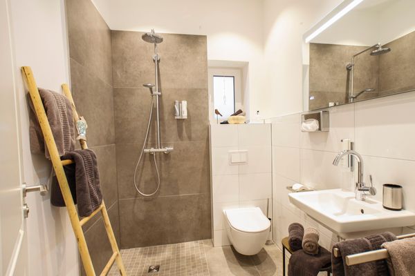  Ferienwohnung Dünennest Wangerooge - Badezimmer