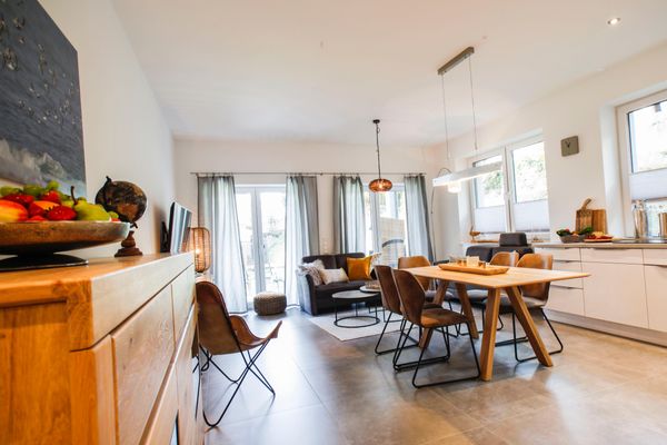  Ferienwohnung Dünennest Wangerooge - Wohnzimmer