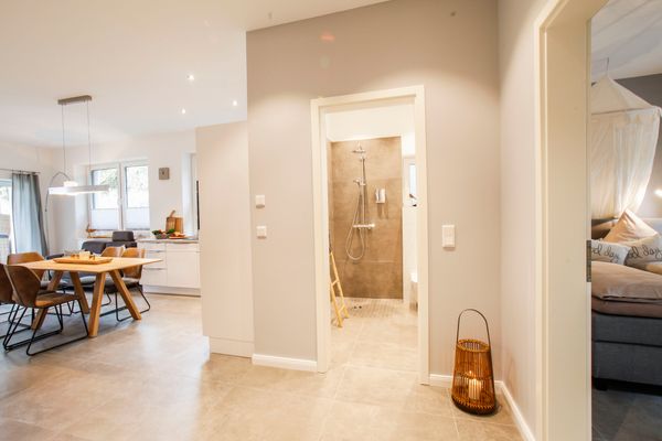  Ferienwohnung Dünennest Wangerooge - Eine angenehme Atmosphäre, hell und freundlich.