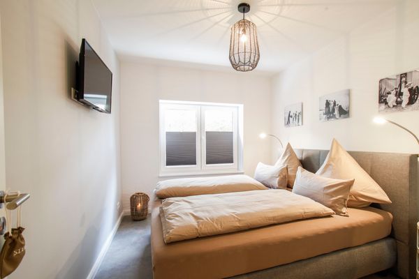  Ferienwohnung Dünennest Wangerooge - Schlafzimmer