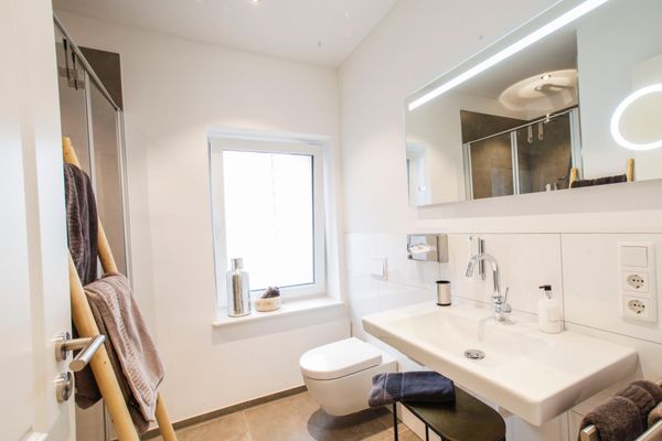  Ferienwohnung Dünennest Wangerooge - Badezimmer