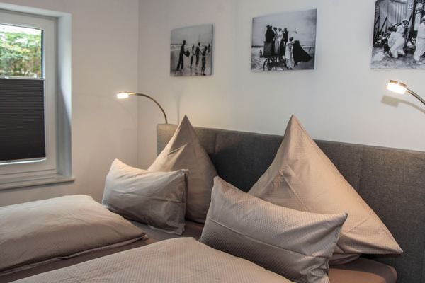  Ferienwohnung Dünennest Wangerooge - Schlafzimmer
