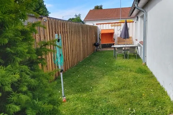 Garden view  Inselbude