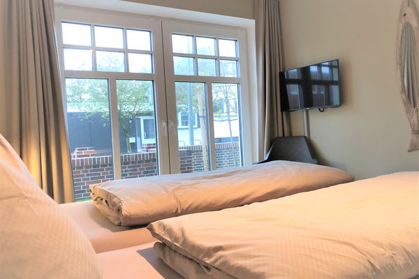 Lindenhof Ferienwohnung Strandmuschel Wangerooge - Reinschlüpfen möchte man gerne, aber aufstehen?