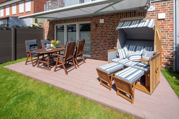  Wolkenlos Norderney-Stadt - Terrasse