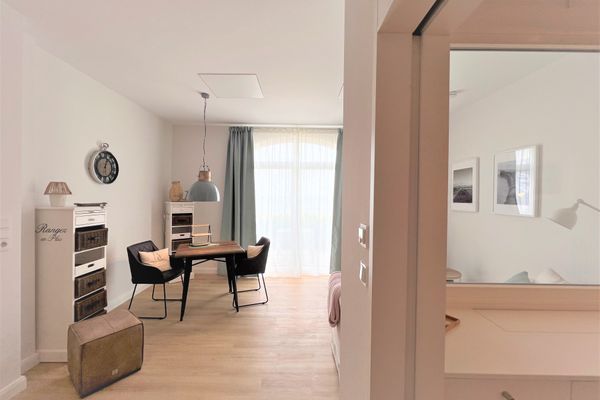 Haus Alexandra Ferienwohnung 8 Dat Büdche Wangerooge - Abendstimmung.