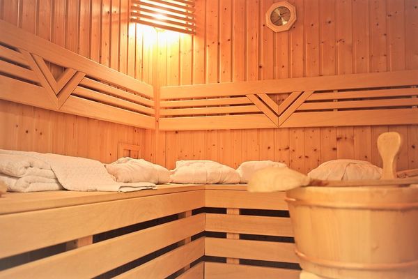 Villa Verdi Ferienwohnung 4 Wangerooge - An herbstlichen Tagen ist die Sauna doch eine Superidee!