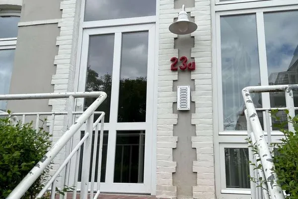 Fassade / Eingang Residenz am Rosengarten Ferienwohnung große Atempause