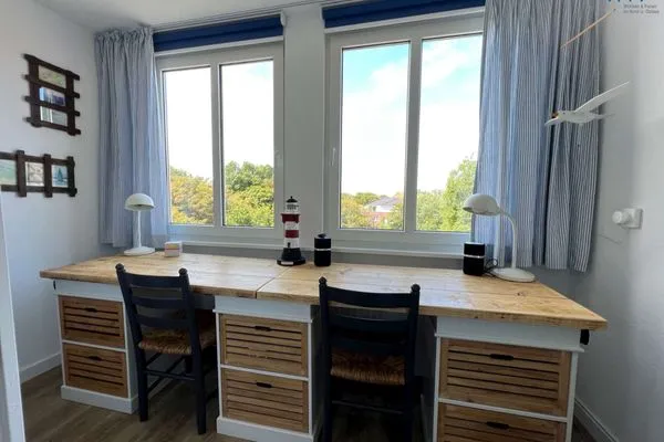 Schlafzimmer Residenz am Rosengarten Ferienwohnung große Atempause