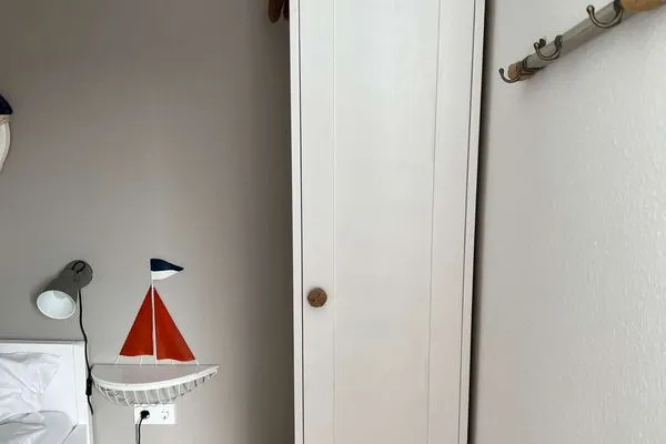 Schlafzimmer Residenz am Rosengarten Ferienwohnung große Atempause