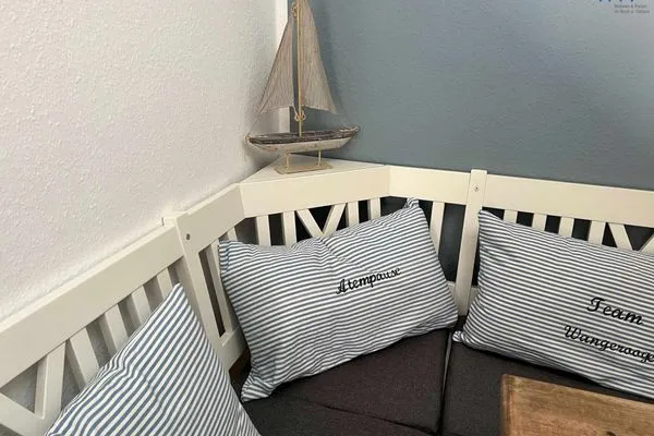 Wohnzimmer Residenz am Rosengarten Ferienwohnung große Atempause