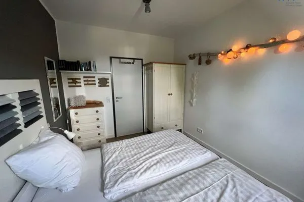 Schlafzimmer Residenz am Rosengarten Ferienwohnung große Atempause