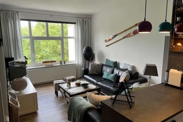 Wohnzimmer Residenz am Rosengarten Ferienwohnung große Atempause