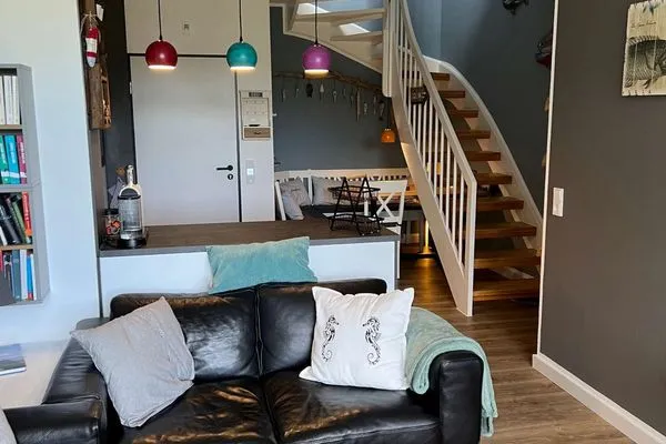 Wohnzimmer Residenz am Rosengarten Ferienwohnung große Atempause