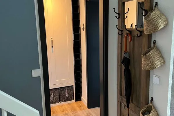 Flur und Eingangsbereich Residenz am Rosengarten Ferienwohnung große Atempause