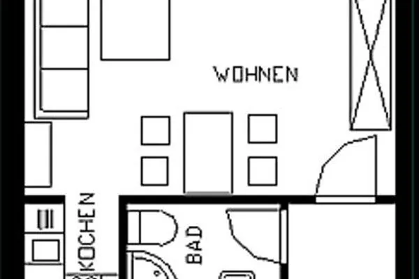 Grundriss Haus Oberlin Ferienwohnung 6