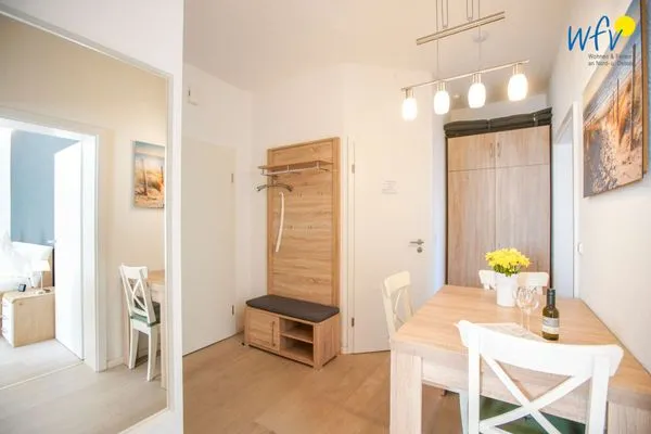 Essbereich Haus am Westkaap Ferienwohnung 2