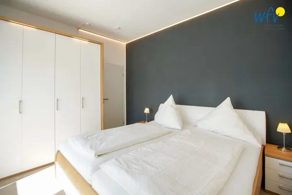 Schlafzimmer Haus am Westkaap Ferienwohnung 2