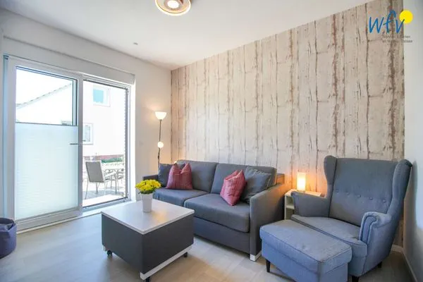 Wohnzimmer Haus am Westkaap Ferienwohnung 2