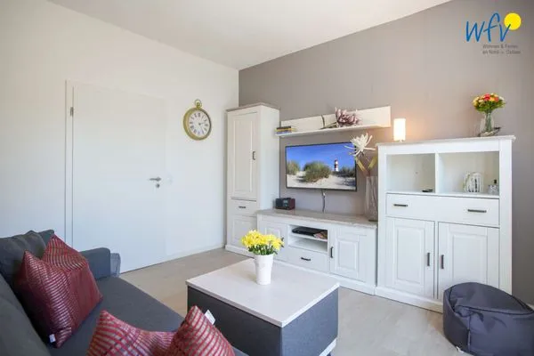 Wohnzimmer Haus am Westkaap Ferienwohnung 2