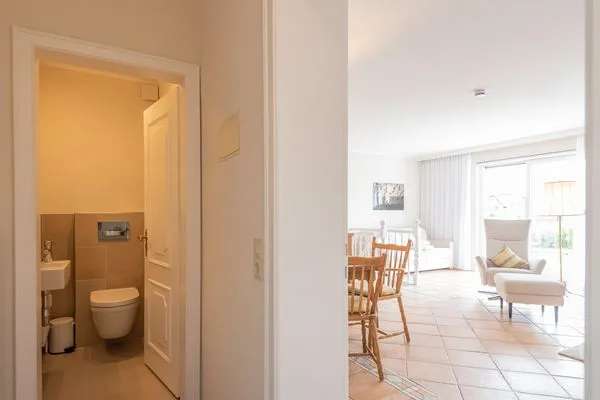 Gäste-WC  Domizil Strandpartie