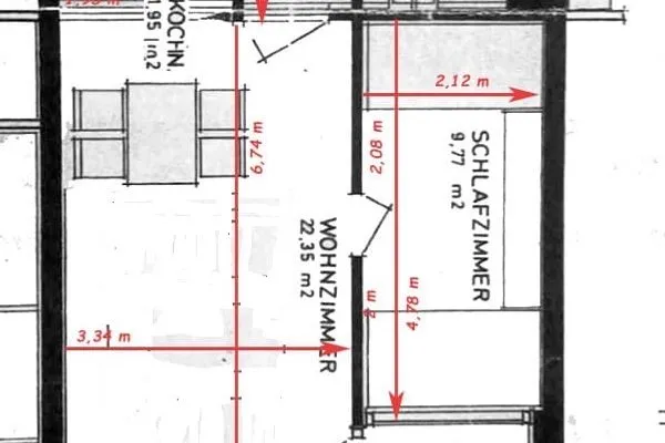 Frische Brise FeWo 02.09 Sahlenburg - Grundriss