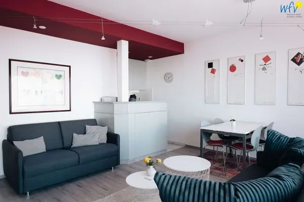 Wohnzimmer Haus Oberlin Ferienwohnung 13