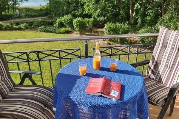 Balkon Ostsee Residenz Meeresblick Ostseeidylle