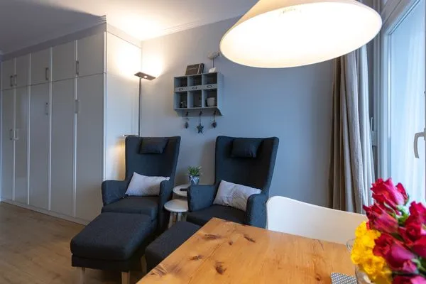 Wohnzimmer  Loreley App. 18 "Düne 18"