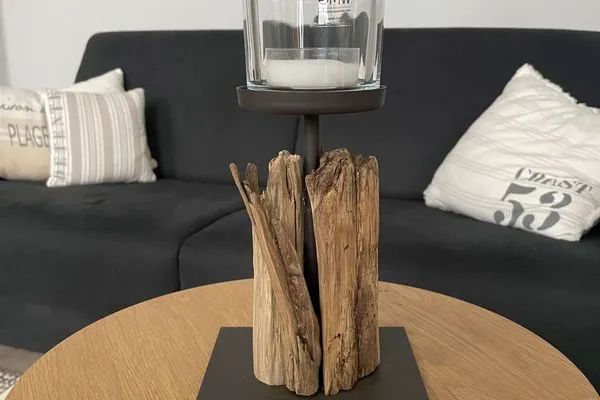 Wohnzimmer Haus Carl Stegmann Ferienwohnung "Lüttje Loft"