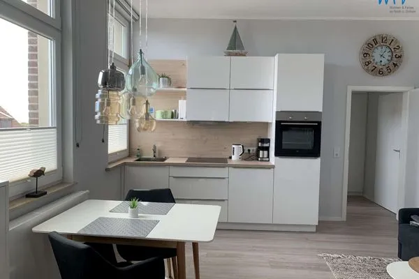 Küche / Küchenzeile Haus Carl Stegmann Ferienwohnung "Lüttje Loft"