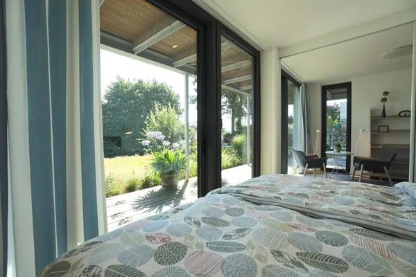 Schlafzimmer  Helle Ferienwohnung 'Eichkamp' für zwei Personen in ruhiger Wohnlage in Eckernförde