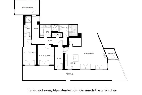 Ground plan  AlpenAmbiente