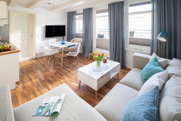 Haus Munke Boben Norderney-Stadt - Wohnzimmer