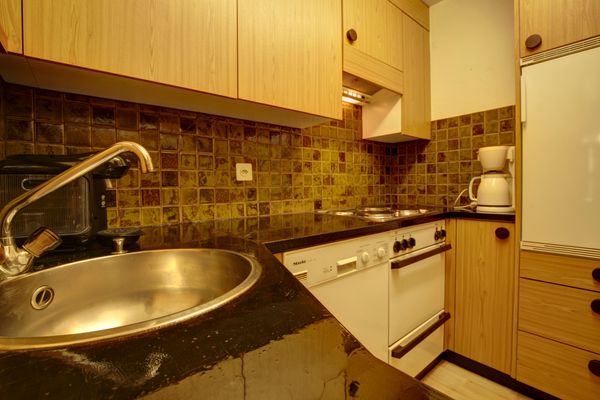 Chesa Munteratsch 1 1/2-Zimmerwohnung 409 Typ C Silvaplana - Kitchen