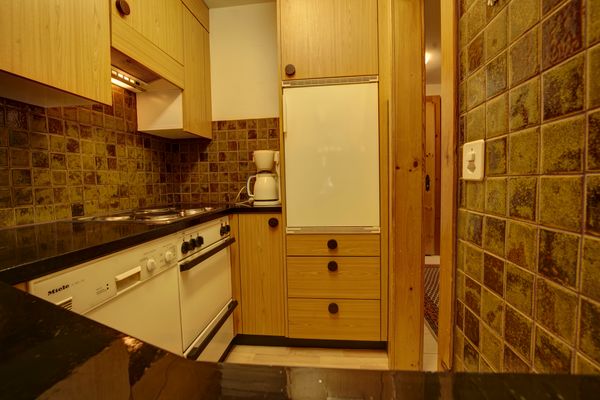 Chesa Munteratsch 1 1/2-Zimmerwohnung 409 Typ C Silvaplana - Kitchen