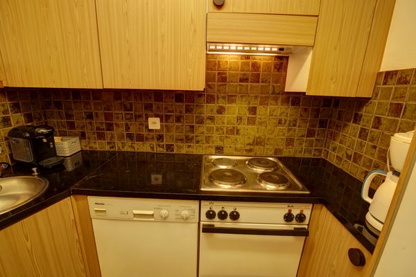 Chesa Munteratsch 1 1/2-Zimmerwohnung 409 Typ C Silvaplana - Kitchen