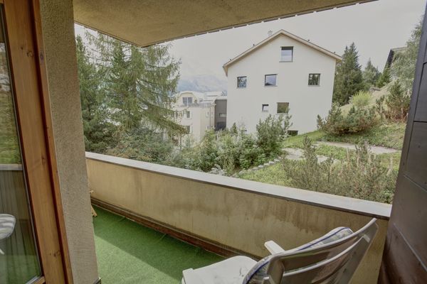 Chesa Munteratsch 1 1/2-Zimmerwohnung 409 Typ C Silvaplana - Balcony